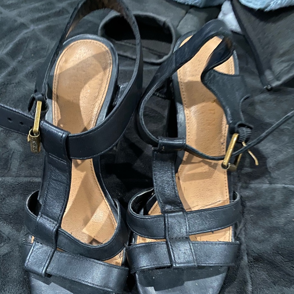 Ralph Lauren black heels
